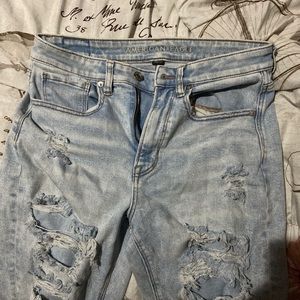 American eagle mom jeans